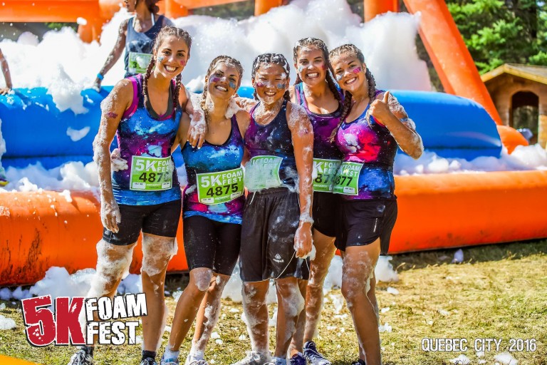 5k Foam Fest Quebec-une