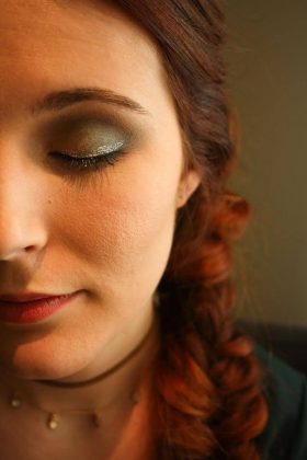 maquillage-coiffure-noel-tresse