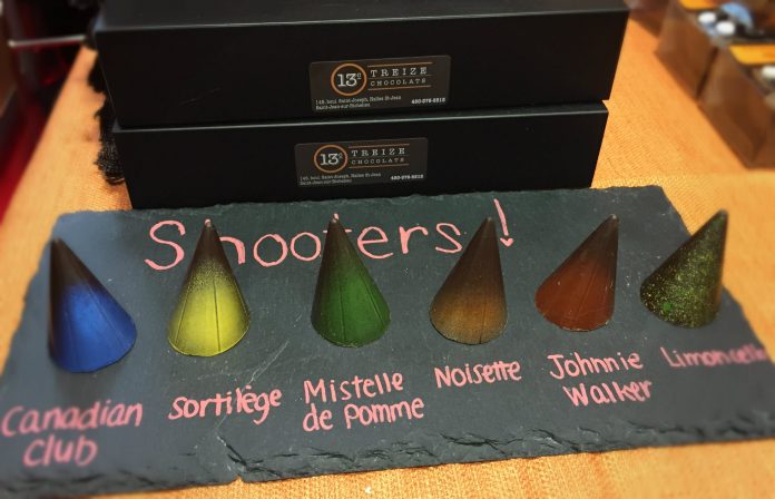 Shooters au chocolat de 13 Chocolats 2 Shooters au chocolat de 13 Chocolats 2