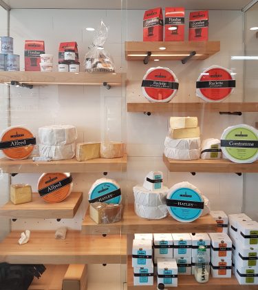 vitrine, fromagerie