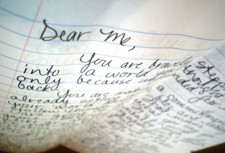 lettre jeune version de moi
