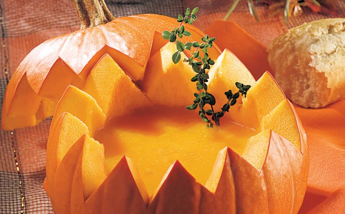 recette-potage-citrouille recettes courges et citrouilles