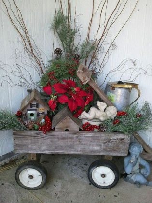 D&eacute;co ext&eacute;rieure DIY pour No&euml;l