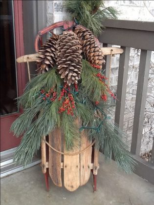 D&eacute;co ext&eacute;rieure DIY pour No&euml;l