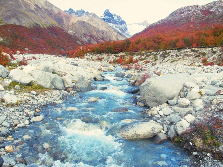 Parque Nacional de Los Glaciares en Argentine