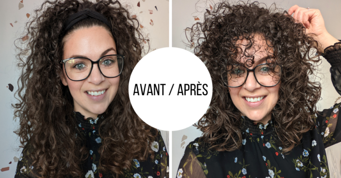 AVANT APRÈS-transformation capillaire