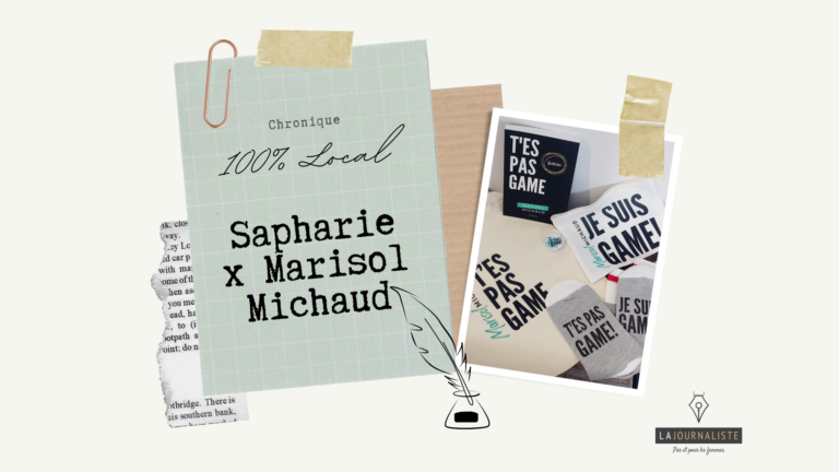 100% local – une collaboration qui a du panache entre Sapharie et Marisol Michaud